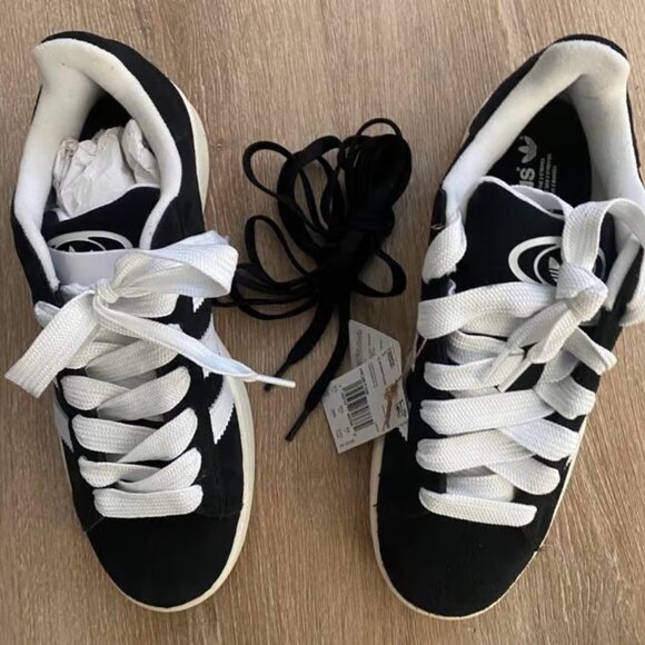Size 5 - Adidas Campus 00s Black White W - New - Picture 4 of 5